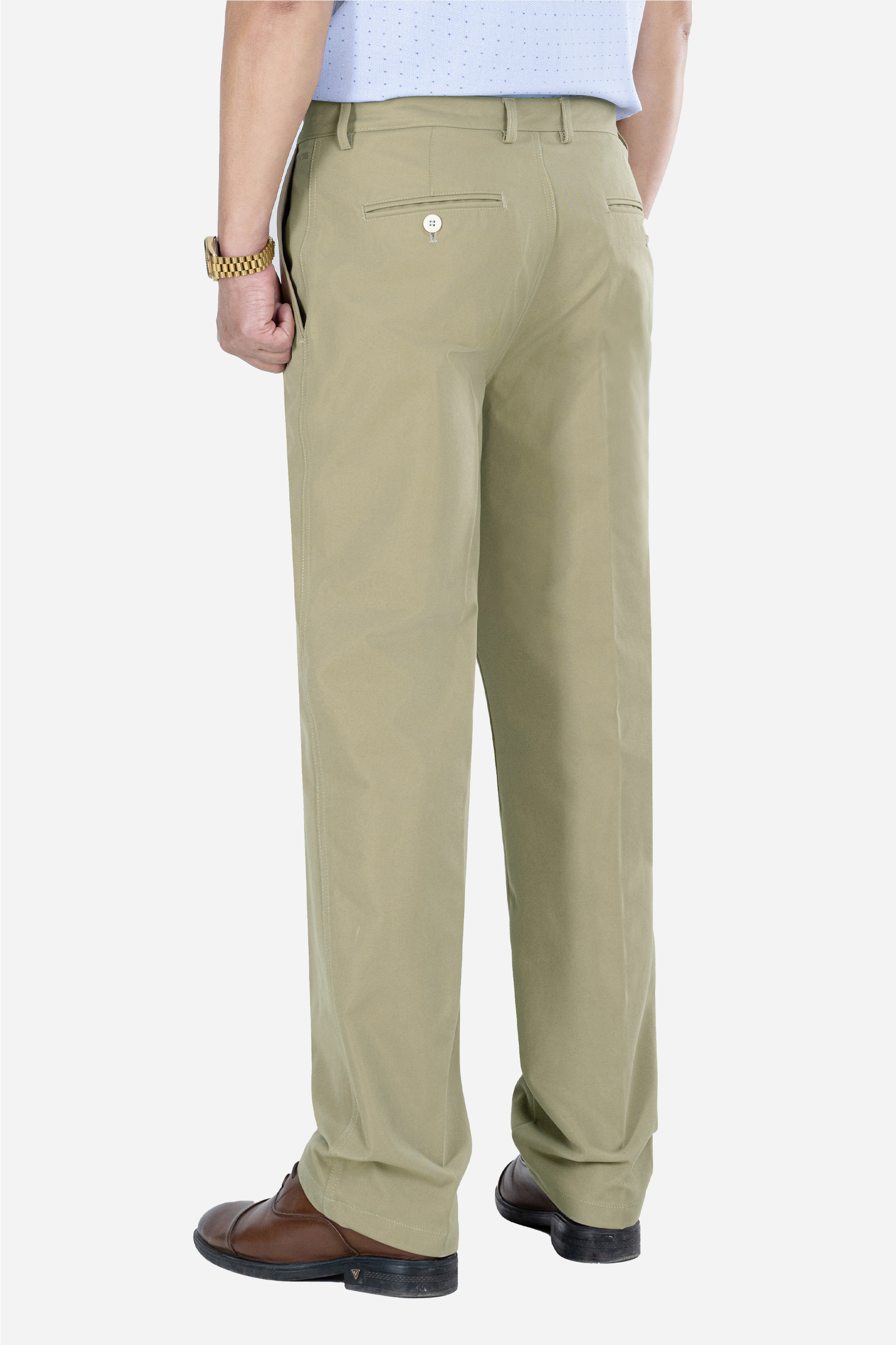 Quần Kaki 0 Li Nam Trung Niên ANCHI Phom Suông Ống Rộng Cao Cấp_thumbnail_5