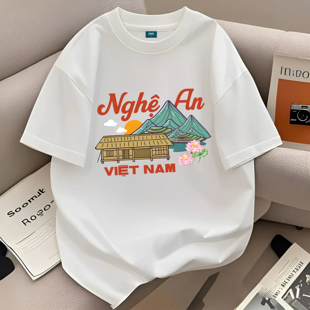 Áo thun du lịch Việt Nam, Huế, Hạ Long... dáng oversize rộng local brand We Tee - T028_thumbnail_22