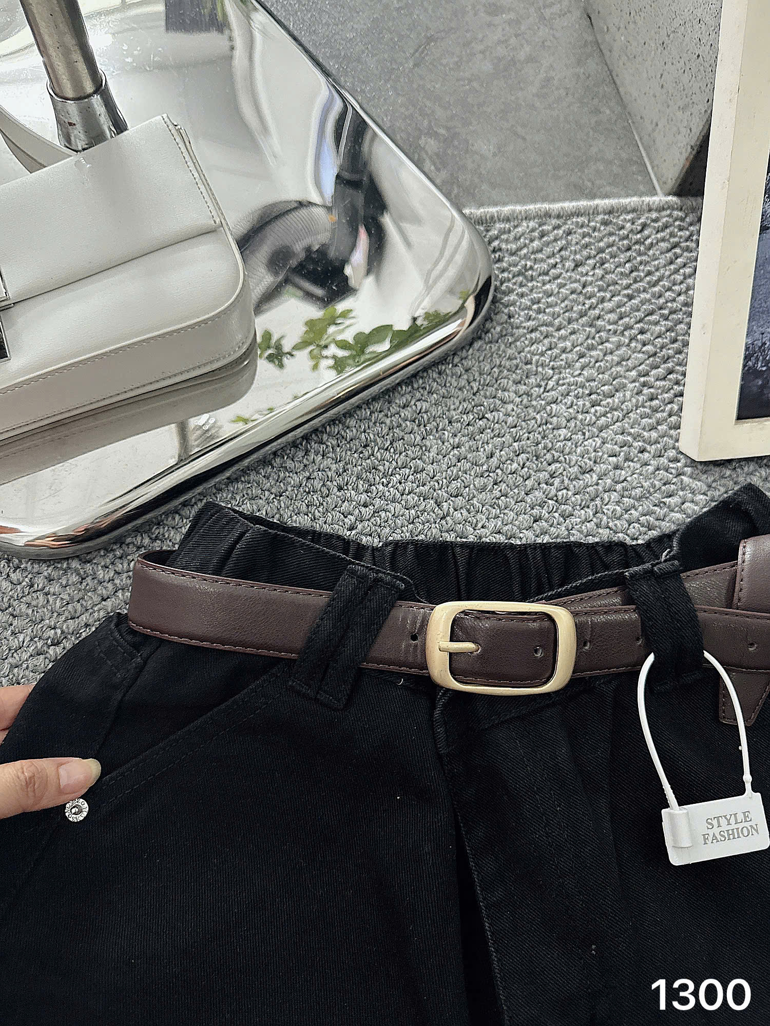 Quần short jean kaki lưng thun bigsize QSJ1300-1 dành cho nàng bigsize từ 55-90kg_thumbnail_7