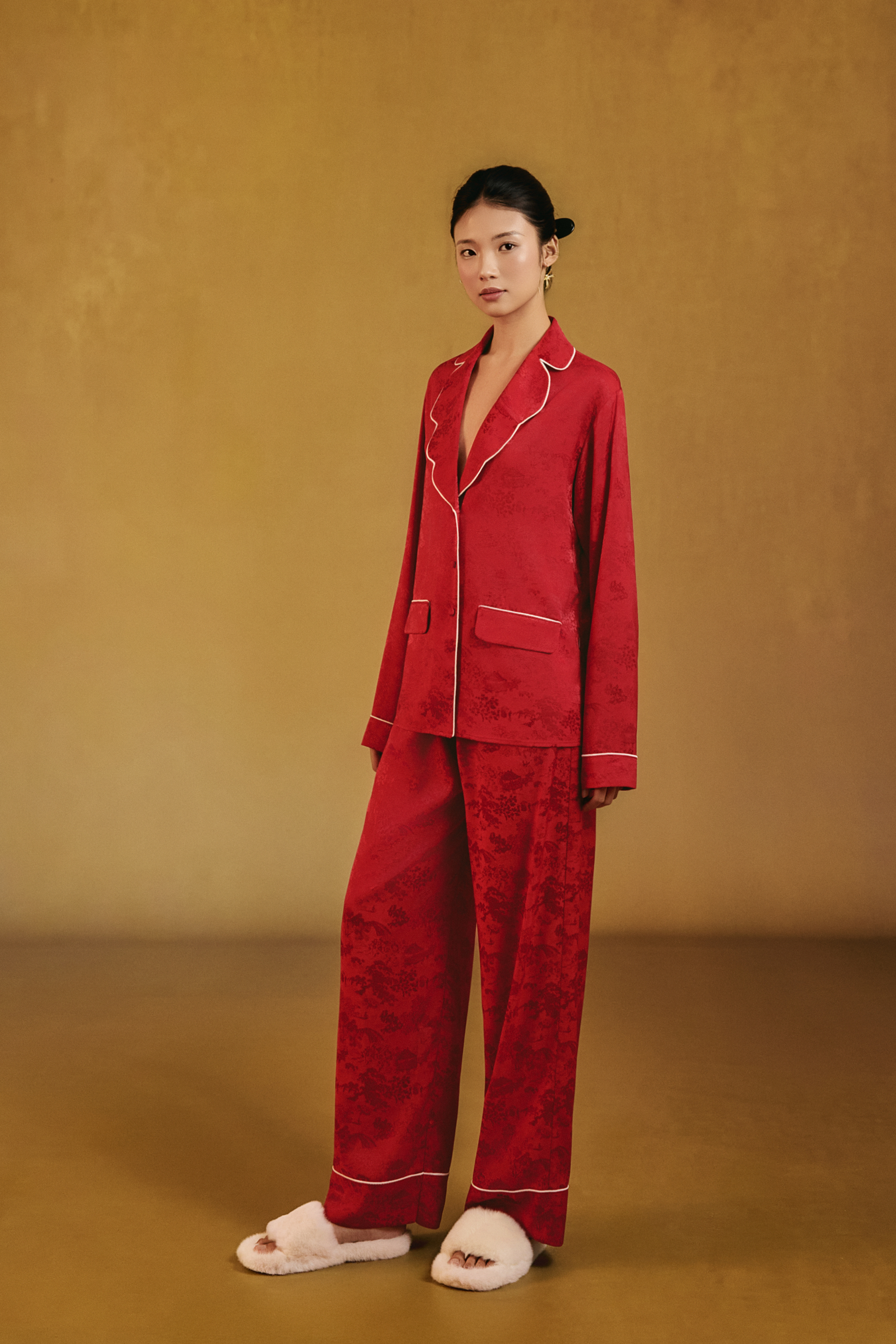 Bộ Gấm Áo Dài Tay, Quần Dài BN650_thumbnail_6