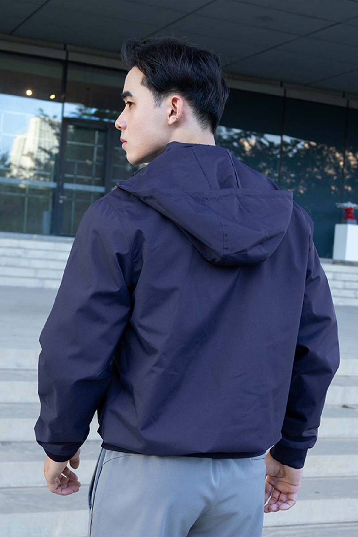 Áo Khoác Nam Có Mũ Daily Wear Chống UV, Chống Thấm Nước GAG2316_thumbnail_3