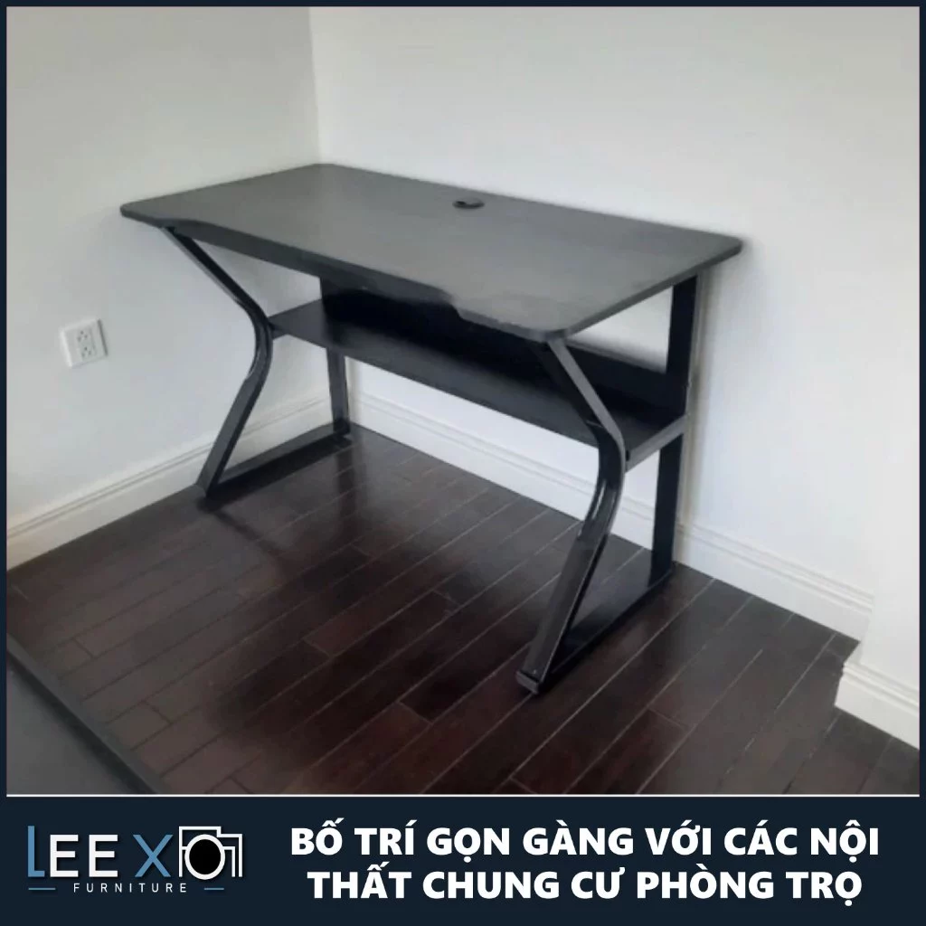 Bàn Gaming Chân K - Có Giá Đỡ Tiện Lợi, Thiết Kế Bền Đẹp, Dễ Bố Trí Mọi Không Gian_thumbnail_5