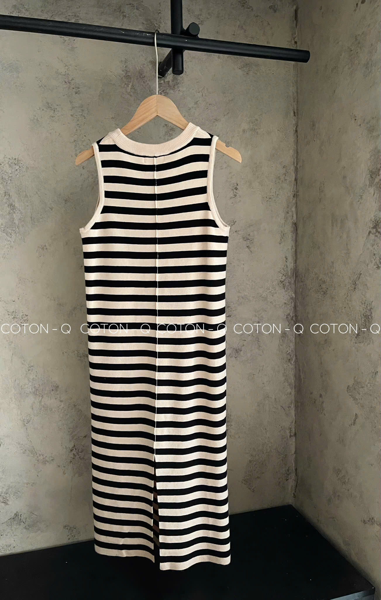 Đầm cotton Q ( ĐEN )_thumbnail_15