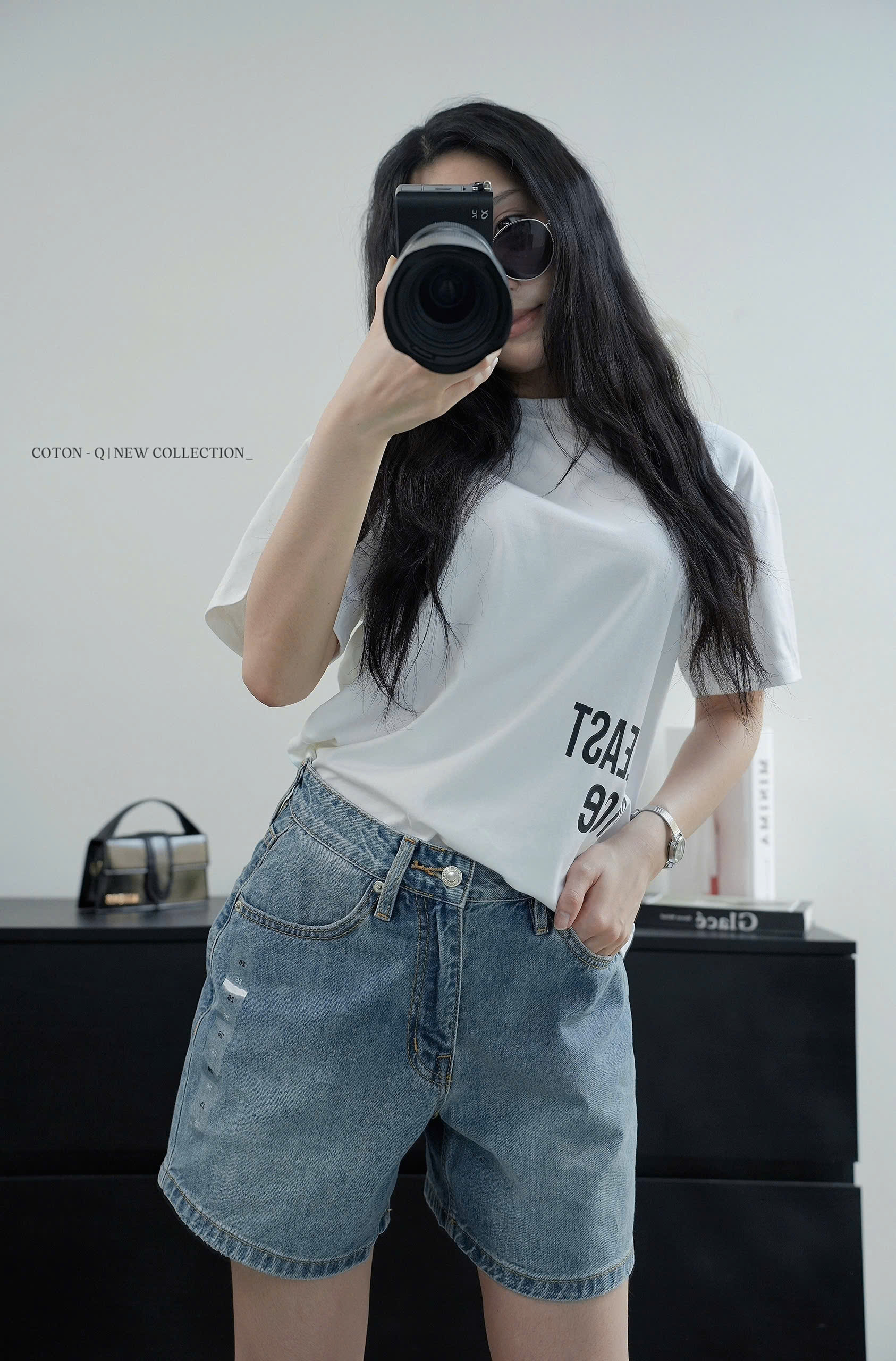 Quần short jean Coton Q_thumbnail_13