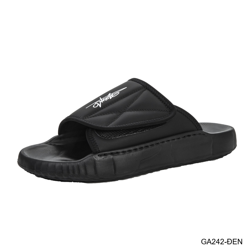 GA242 - Dép xỏ ngón nam da bò phong cách trẻ trung màu trắng đen_thumbnail_14