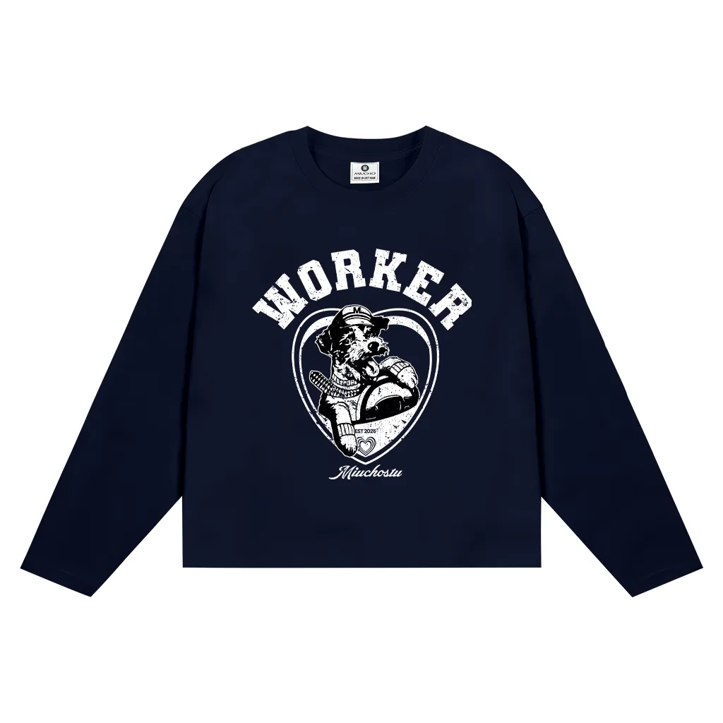 Áo thun boxy tay dài Miucho Worker 3114_thumbnail_10