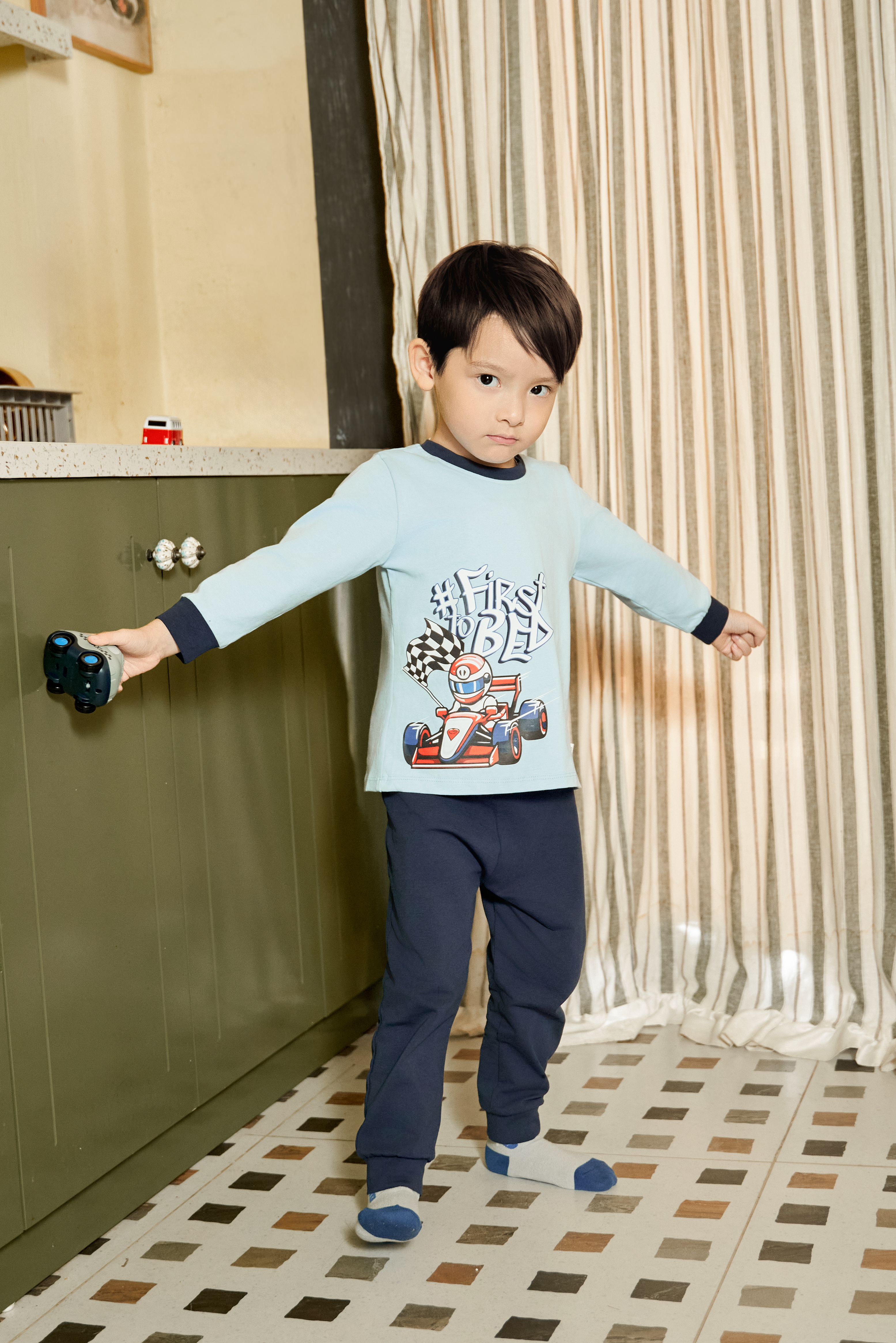 Bộ thun dài phối màu bo in hình_thumbnail_8