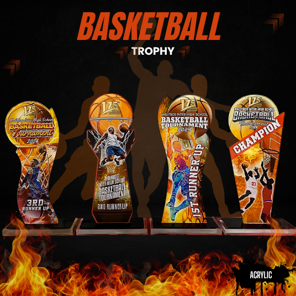 Basketball Trophy Plaque