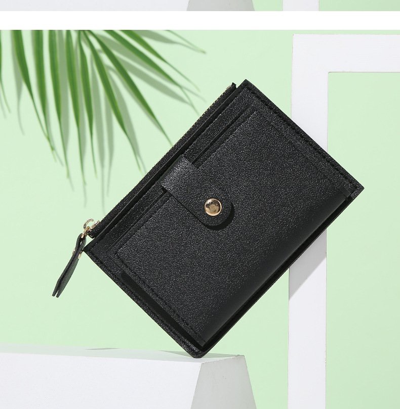 Ví Nữ Mini UHE_019 Da PU Cao Cấp – Nhỏ Gọn Sang Trọng, Nhiều Ngăn Thẻ, Có Khóa Kéo