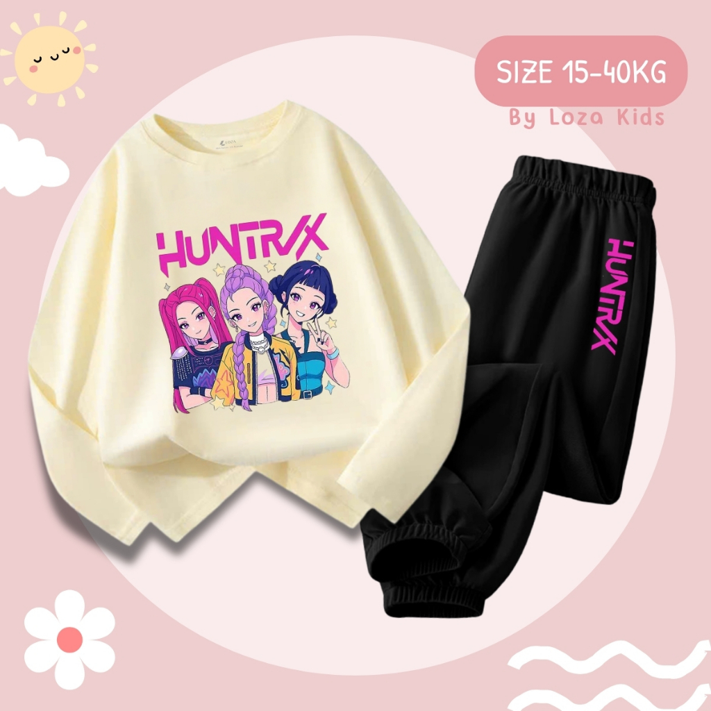 Bộ Thu - Đông bé gái in hình HUNTR/X - Loza Kids BW453_thumbnail_2