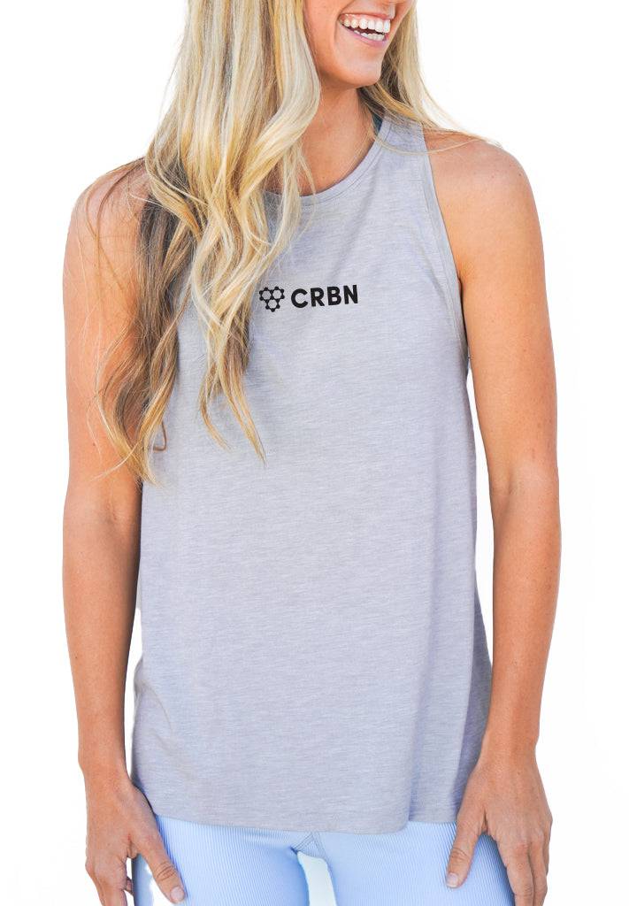 Women's CRBN Logo Performance Racerback Tank_thumbnail_1