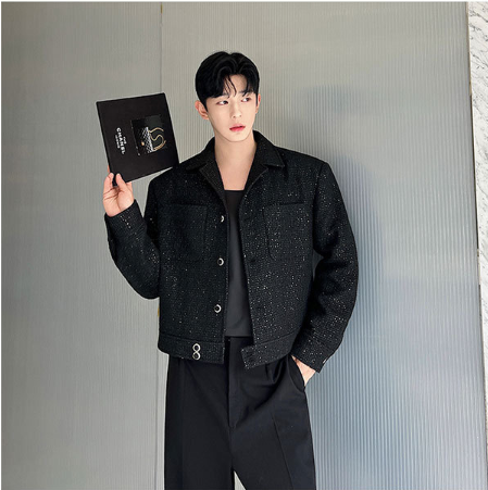 Áo Khoác Tweed Lịch Lãm Dành Cho Nam_thumbnail_3