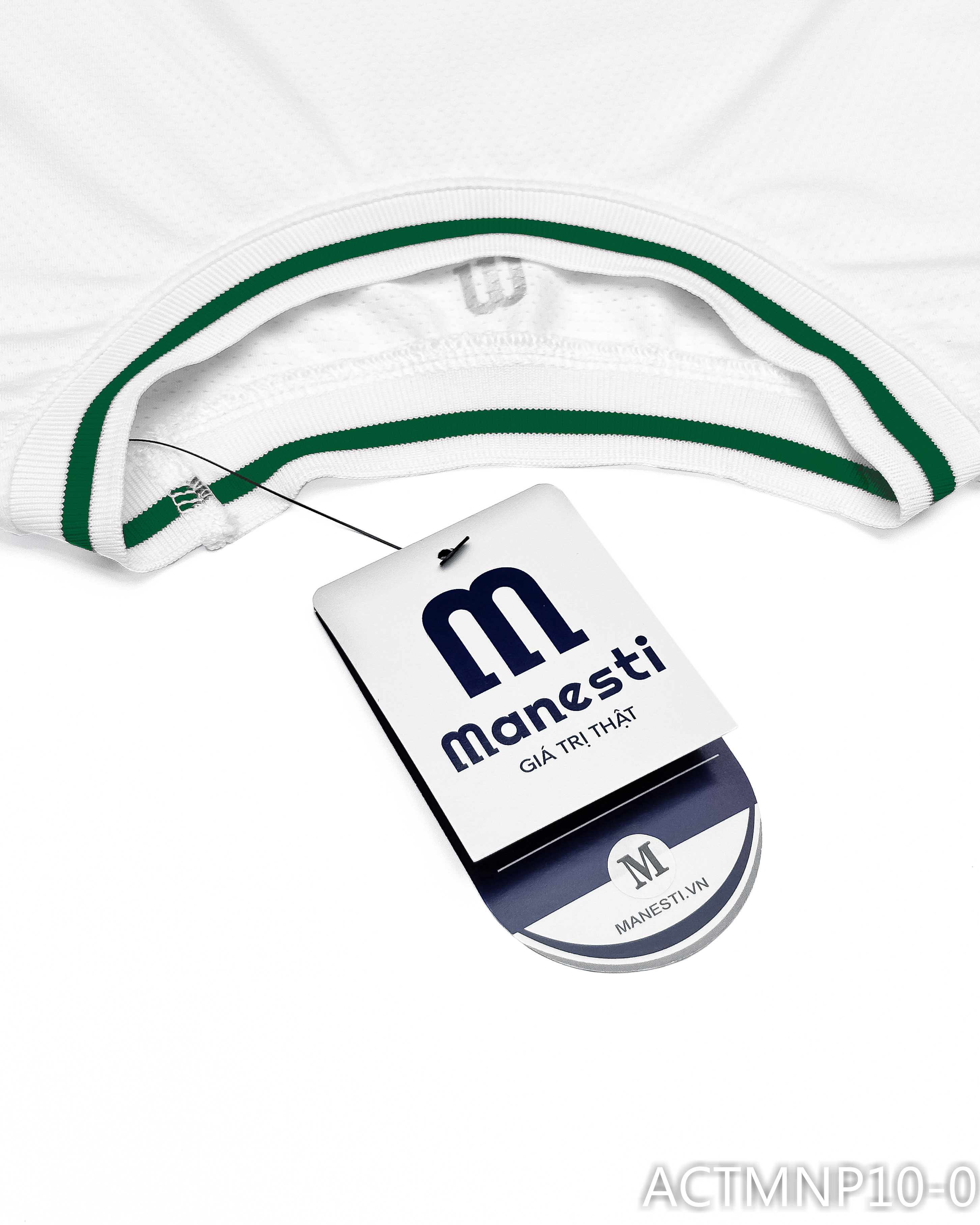 Áo thun thể thao nam chơi Pickleball/Tennis Green Line Manesti_thumbnail_8