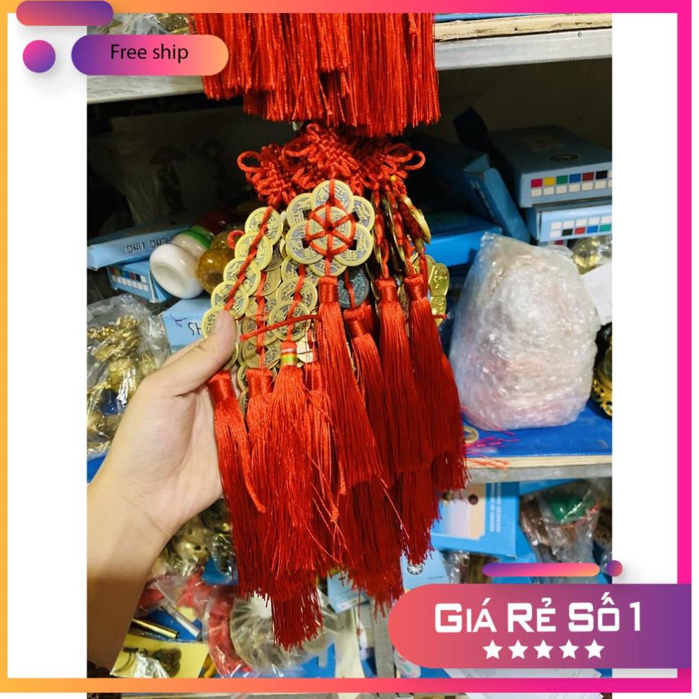 Dây đồng xu Ngũ Đế, Lục Đế, Bát Bạch, Cửu Kỳ tài lộc phong thuỷ