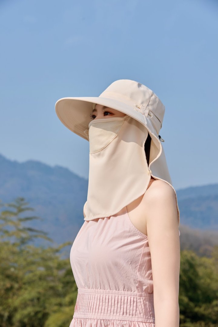 Mũ bucket Golf Hàn Quốc có che gáy & che mặt dành cho nữ HZ2515_thumbnail_19