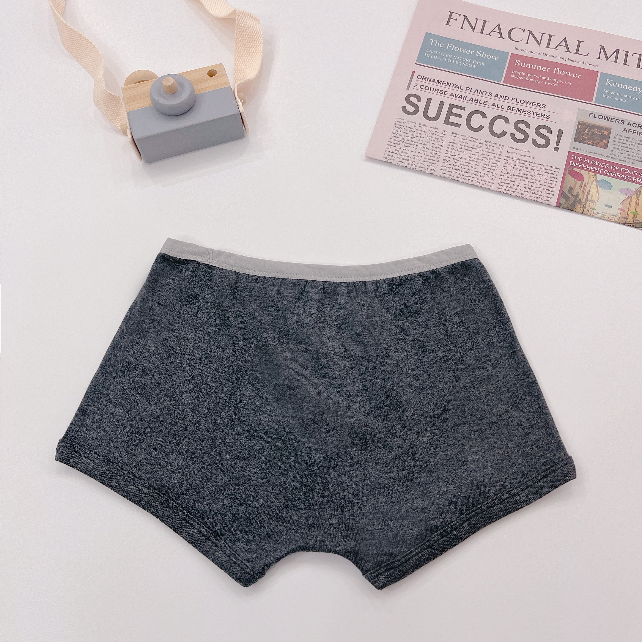 QUẦN LÓT ĐÙI BÉ TRAI NARSIS  GHI ĐẬM KF1011 NARSIS CHẤT LIỆU THOÁNG MÁT, DỄ CHỊU, THOẢI MÁI CẢ NG..._thumbnail_1