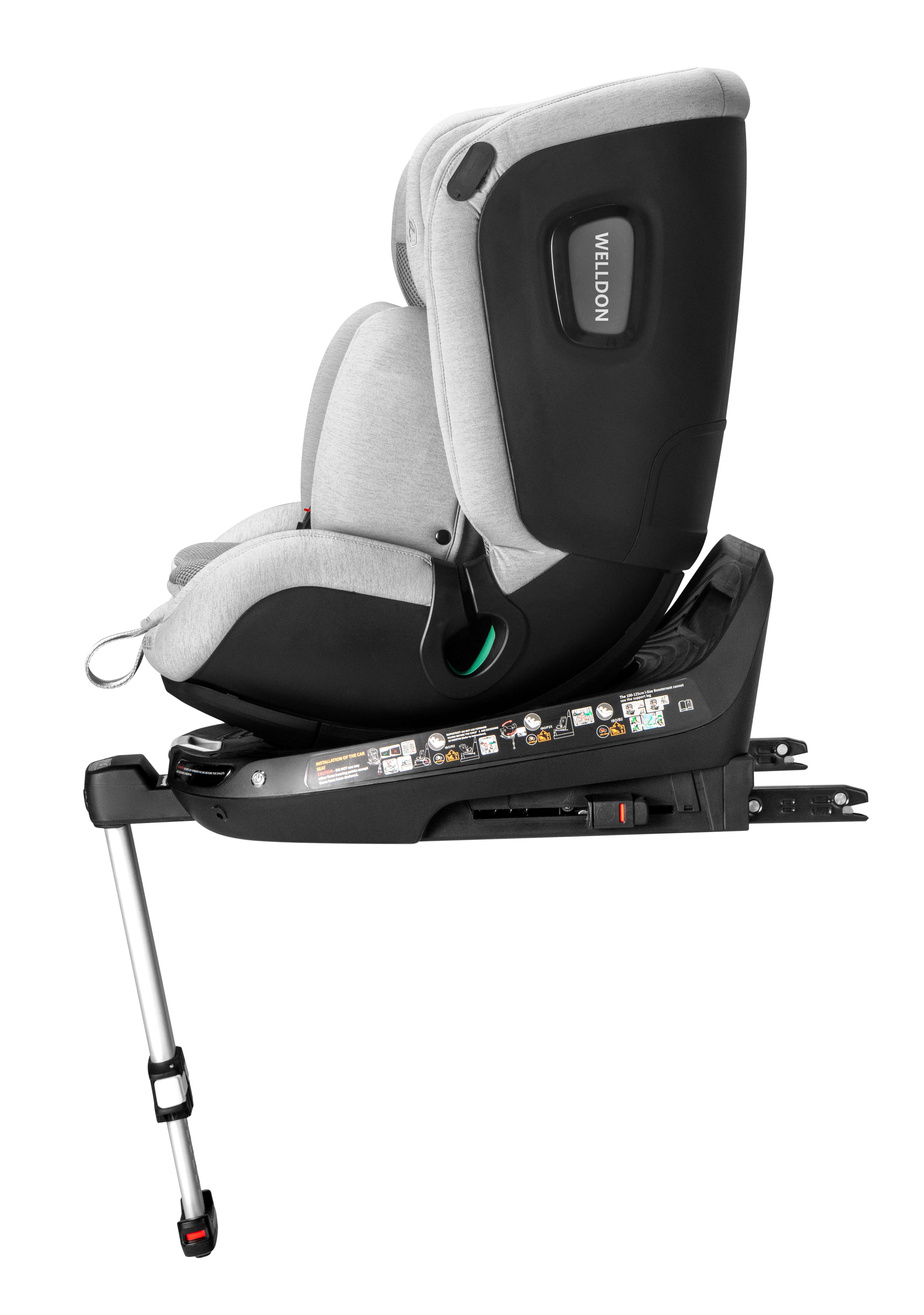 Ghế ngồi an toàn trên ô tô cho trẻ em Welldon Smart Rotate 2 Pro+ 40-125cm  [NHẬP CODE 