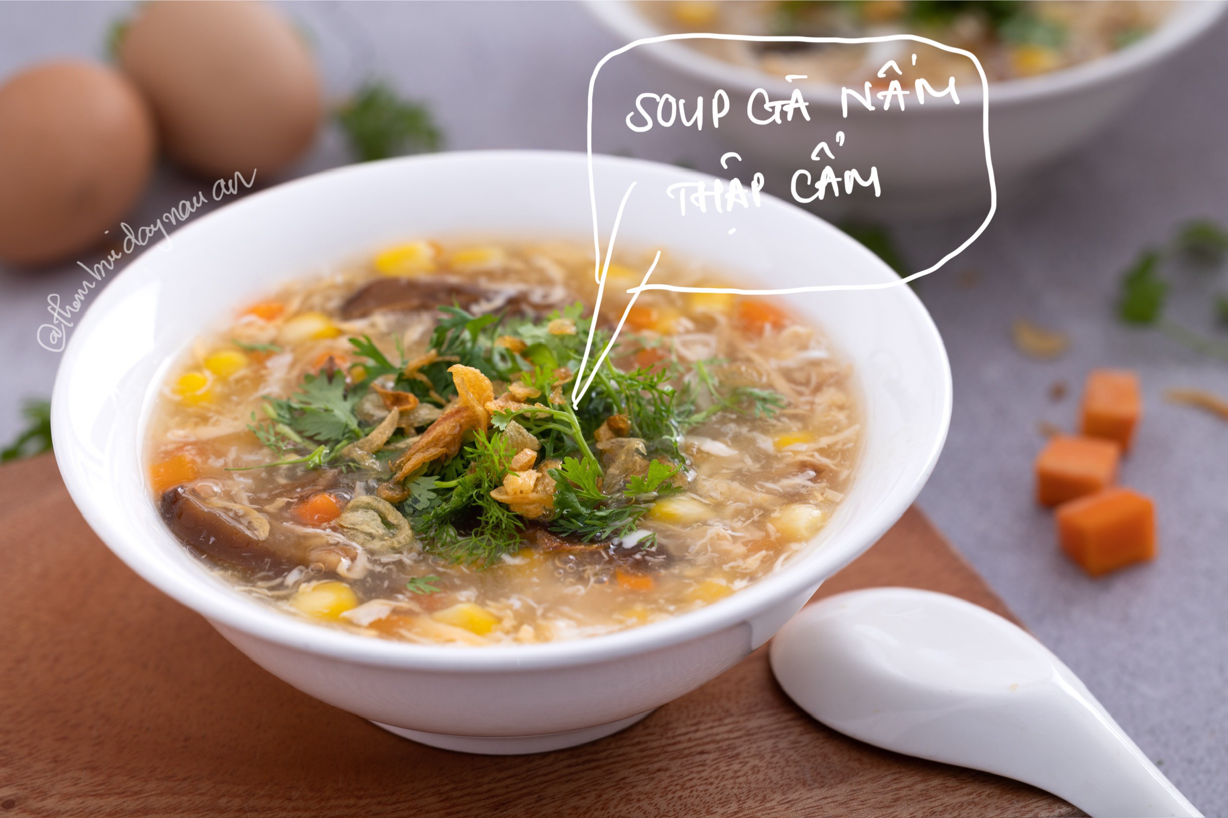 CÔNG THỨC COMBO 4 MÓN SOUP