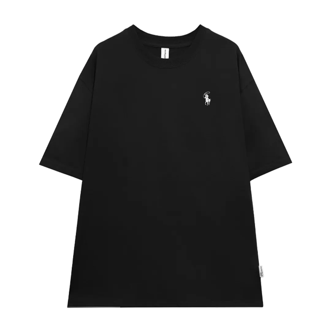 Áo thun form rộng basic nhiều màu 2510 Miucho vải cotton thoáng mát cổ tròn in artwork_thumbnail_10