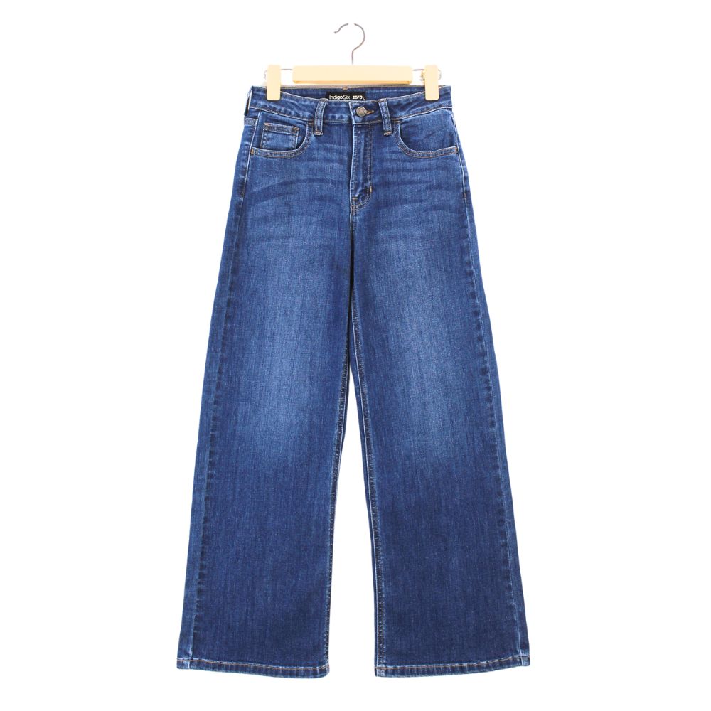 QJ652 Quần jeans ống rộng