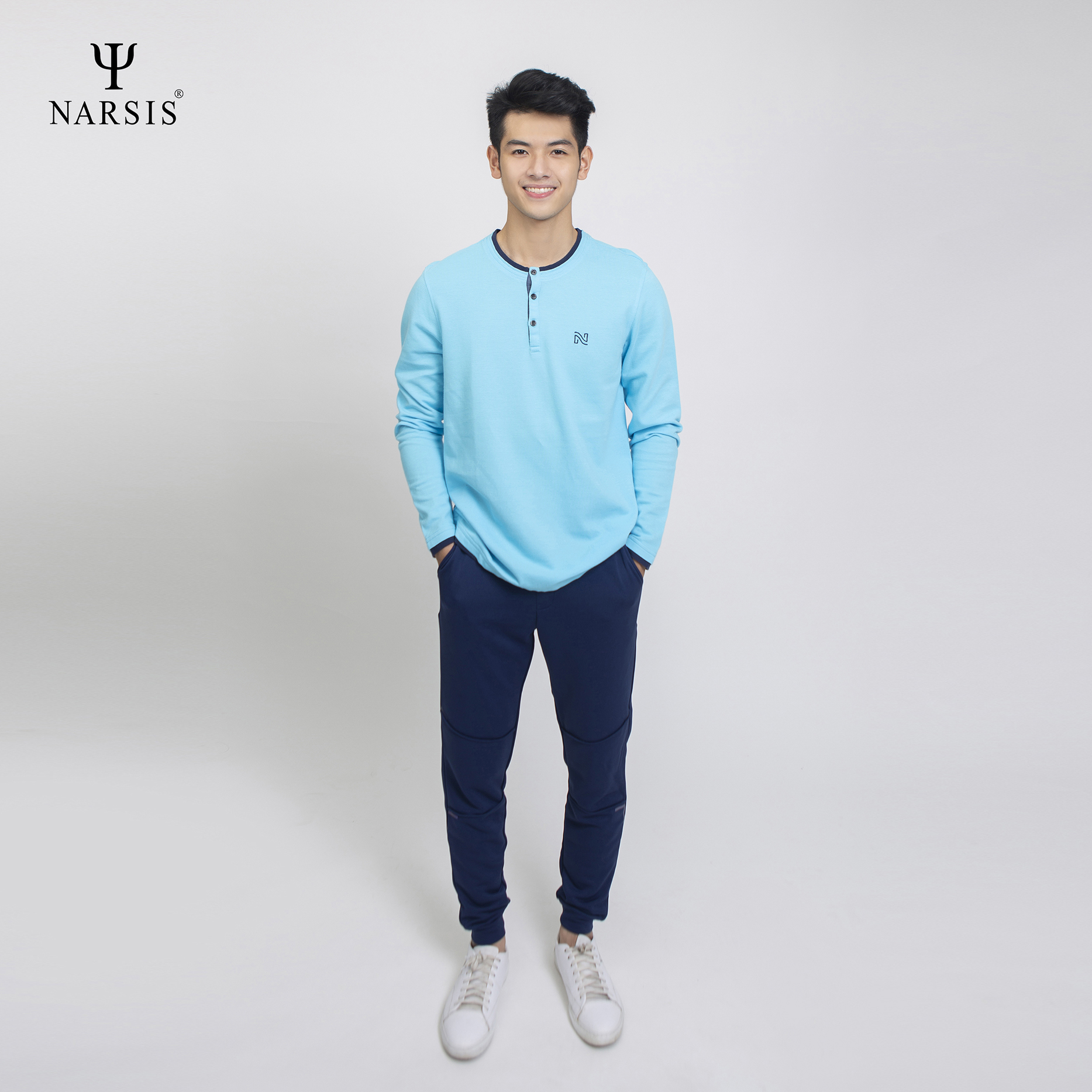 QUẦN DÀI NAM G9005 NARSIS VẢI NỈ ẤM ÁP, MỀM MẠI, THÍCH HỢP MÙA ĐÔNG, GIỮ NHIỆT TỐT_thumbnail_4