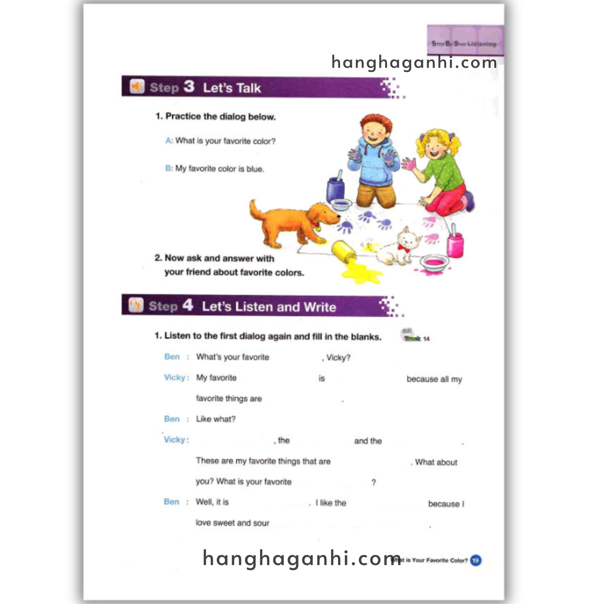 Bộ sách Step By Step Listening  Level 1,2,3  – 3 cuốn (kèm file nghe)_thumbnail_12