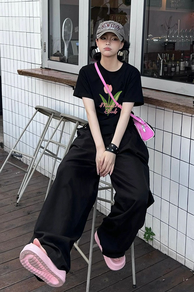 Áo baby tee hoa tuplip xinh xắn ABD306 Miucho cotton cổ tròn in graphic_thumbnail_20