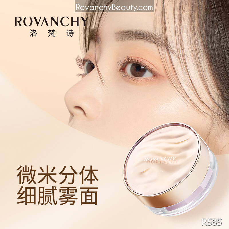Phấn Phủ R585 ROVANCHY Siêu Nhẹ Mịn, Kiềm Dầu, Không Trôi - 3 Tone Màu Tự Nhiên, Mịn Màng Cả Ngày_thumbnail_2
