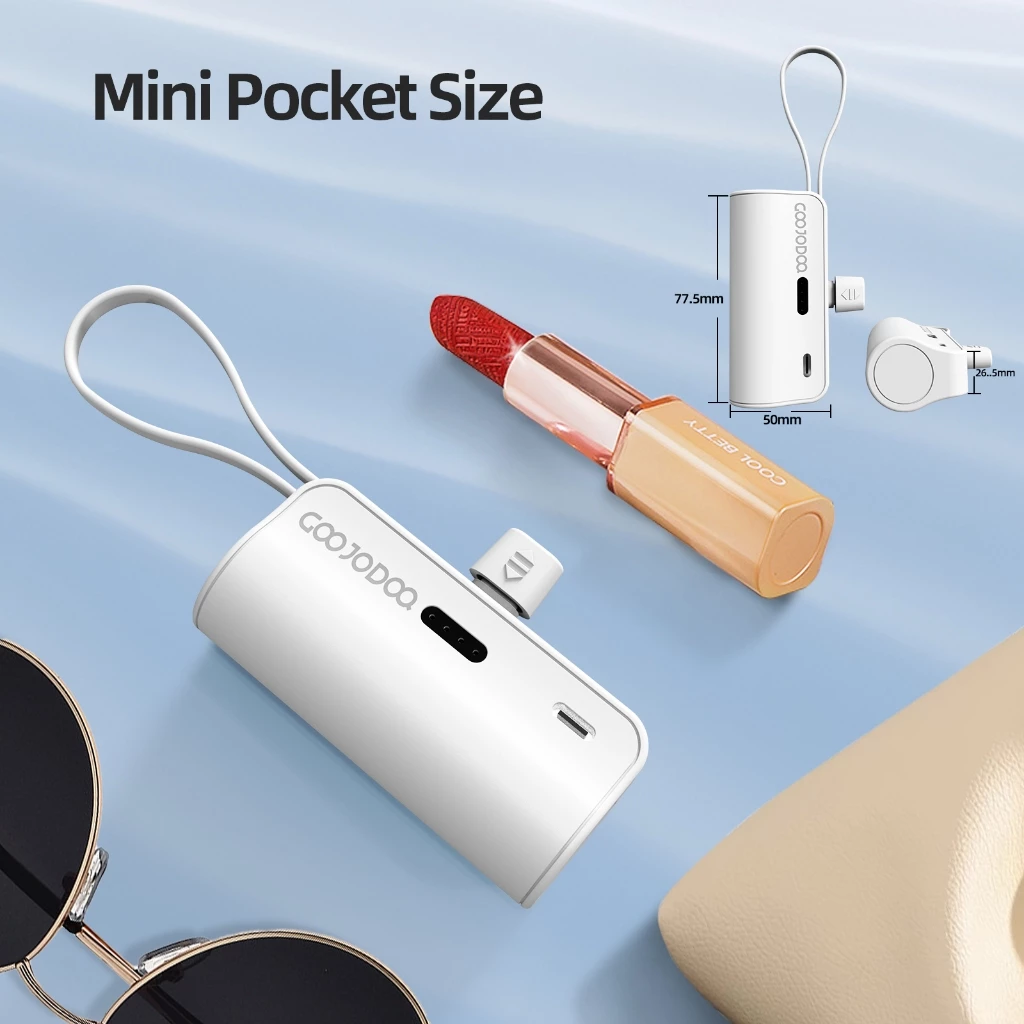 GOOJODOQ 5000mAh Mini Wireless Power Bank_thumbnail_9