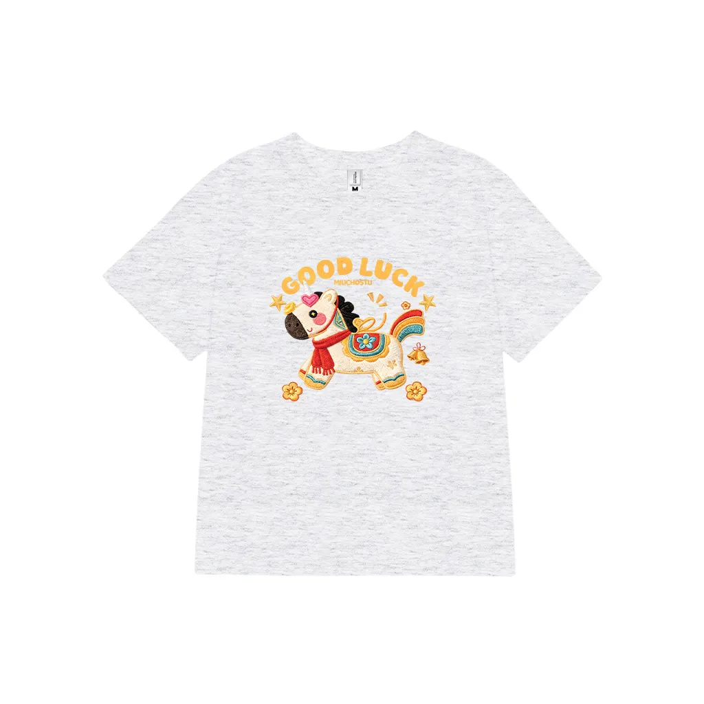 Áo baby tee nữ good luck Miucho 3061_thumbnail_0