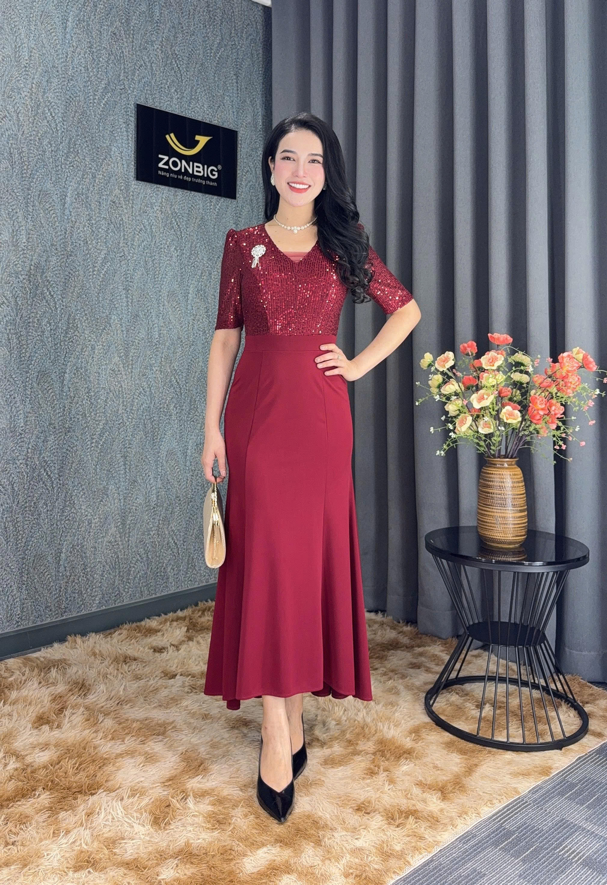 Đầm đuôi cá - Y2113 - Thương hiệu ZONBIG