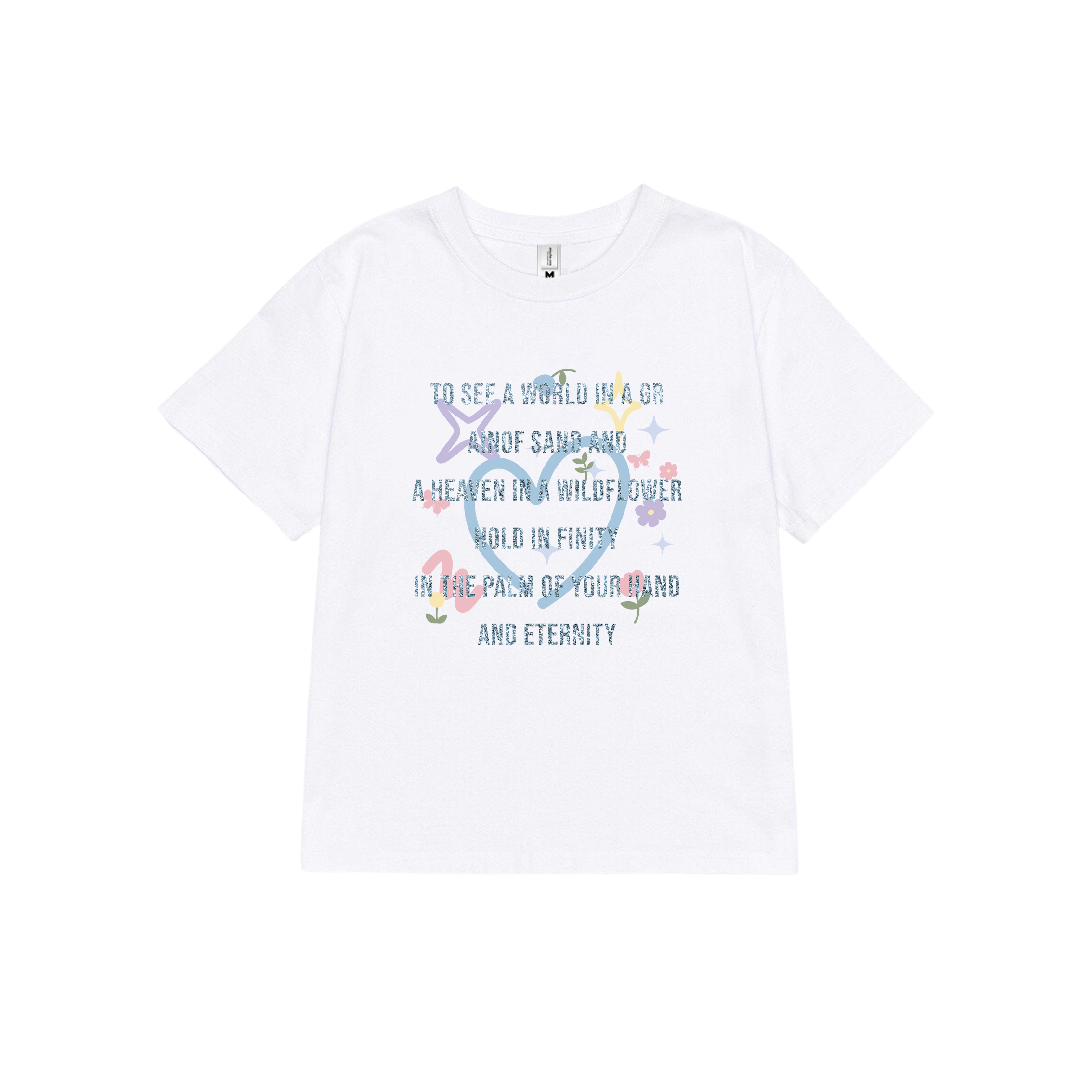 Áo Thun baby tee trái tim form ôm ABD1347 Miucho vải cotton co giãn in mix_thumbnail_9