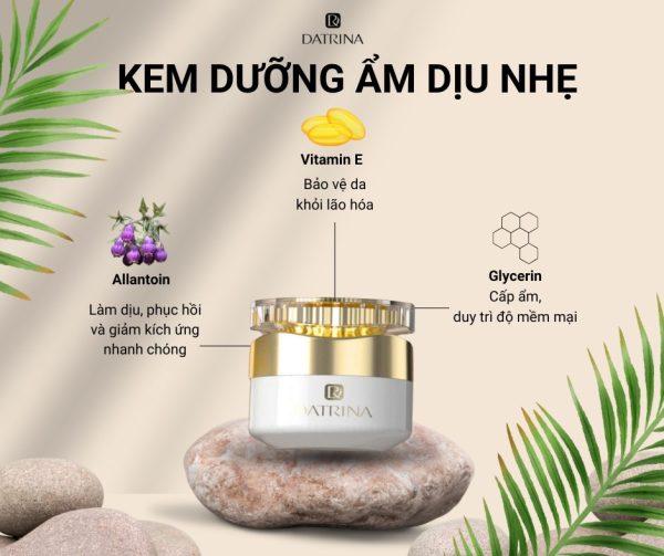 Kem Dưỡng Ẩm Dịu Nhẹ Datrina 50ml