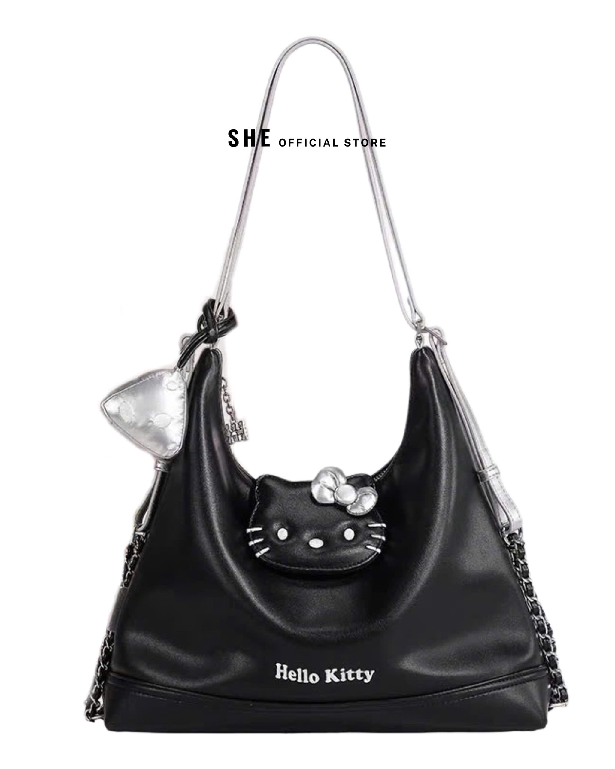 G224 TÚI KITTY ĐEN