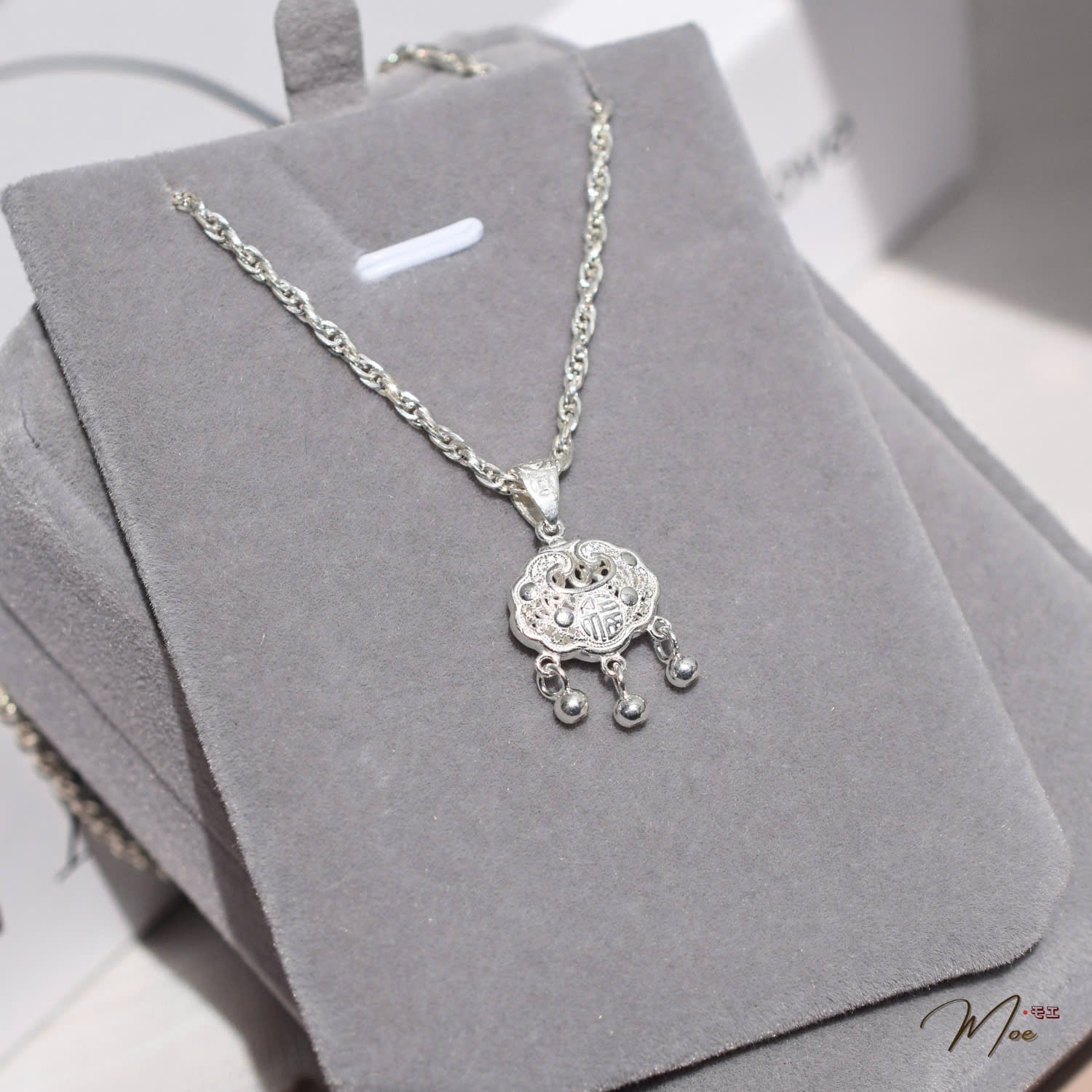 B68 - Dây chuyền cho bé trường mệnh may mắn