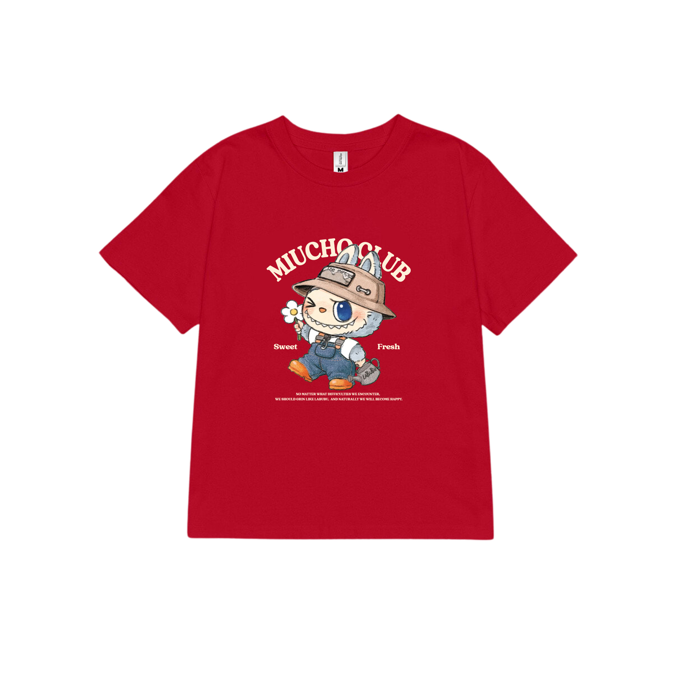 Áo baby tee labubu form ôm ABD1315 Miucho tay ngắn cổ tròn hotrend in mix_thumbnail_12