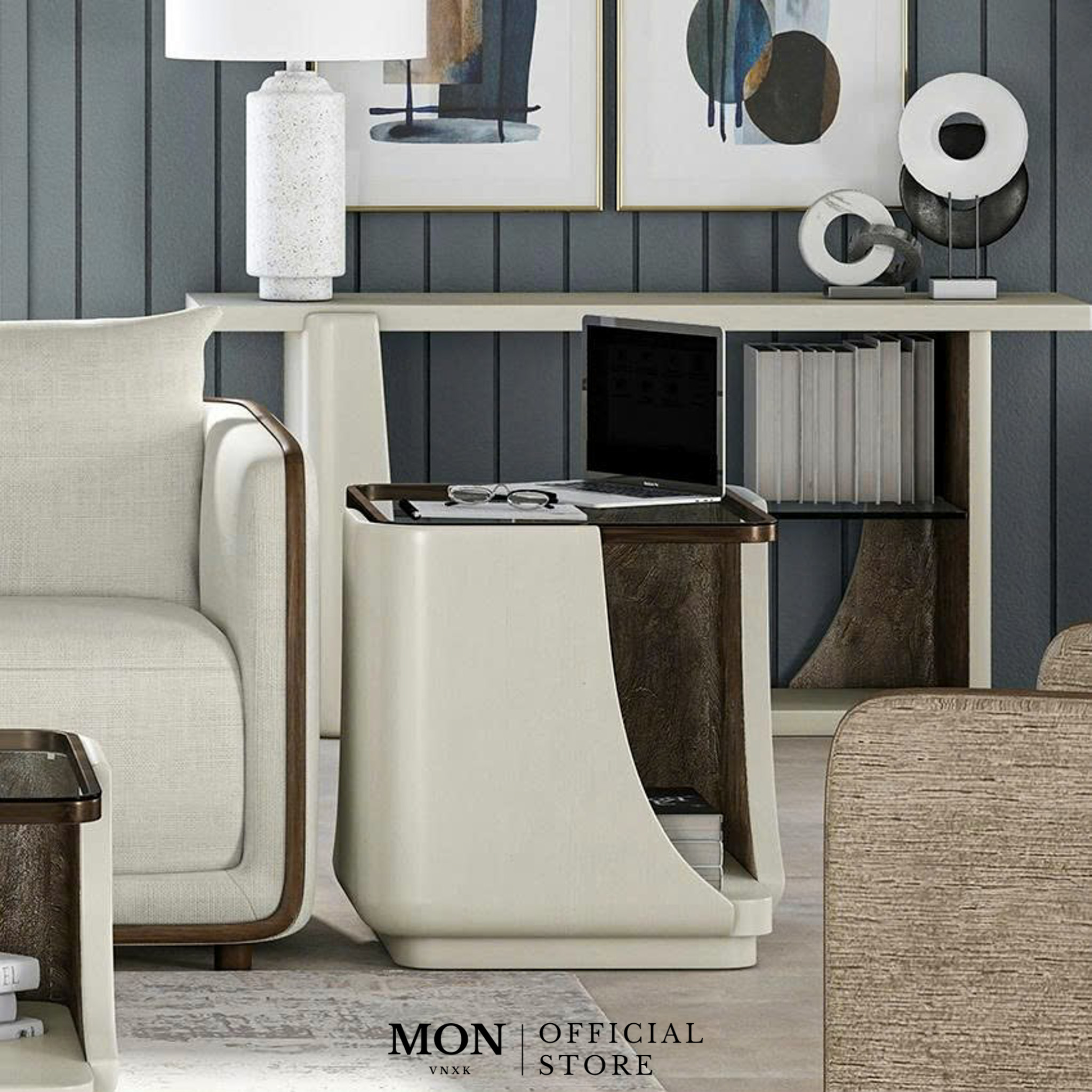 BÀN TRANG TRÍ A.R.T. FURNITURE BLANC_thumbnail_2