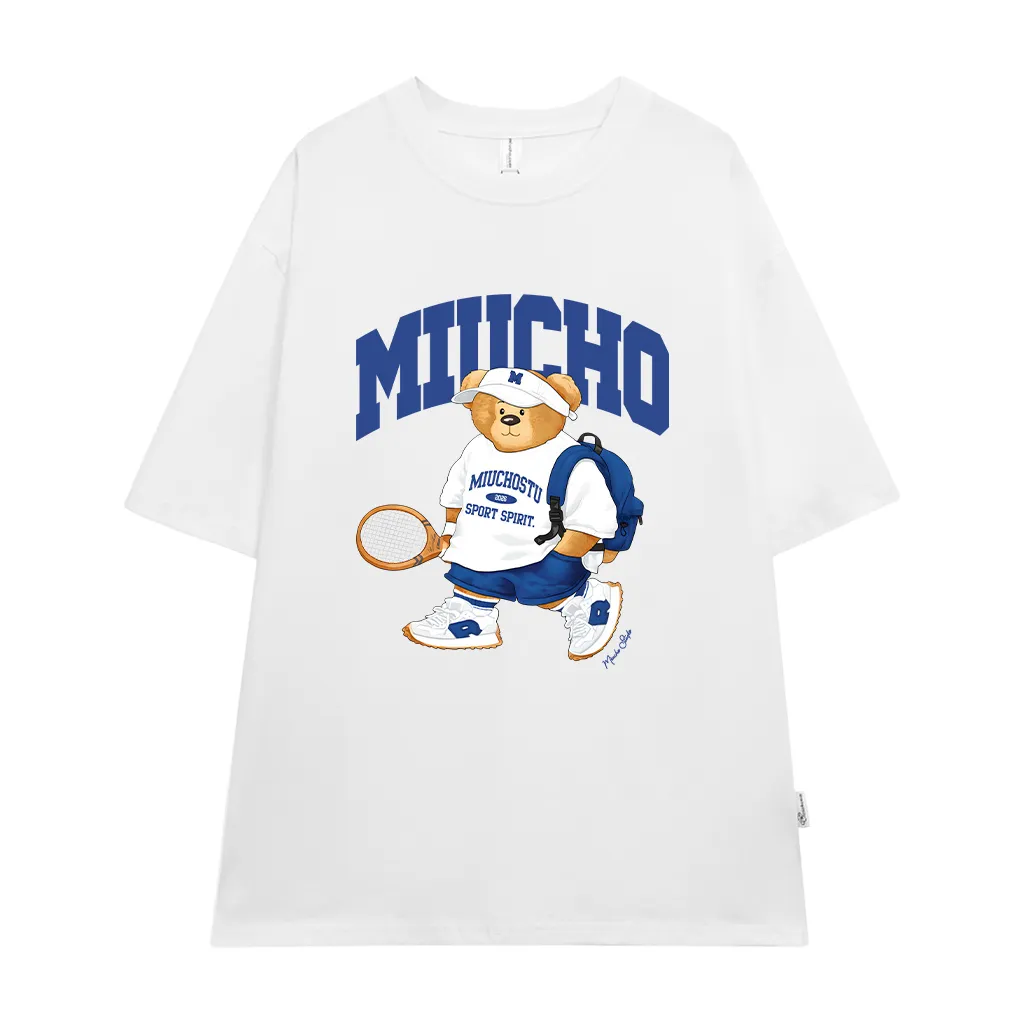Áo thun form rộng Miucho Gấu Teddy 3112_thumbnail_0