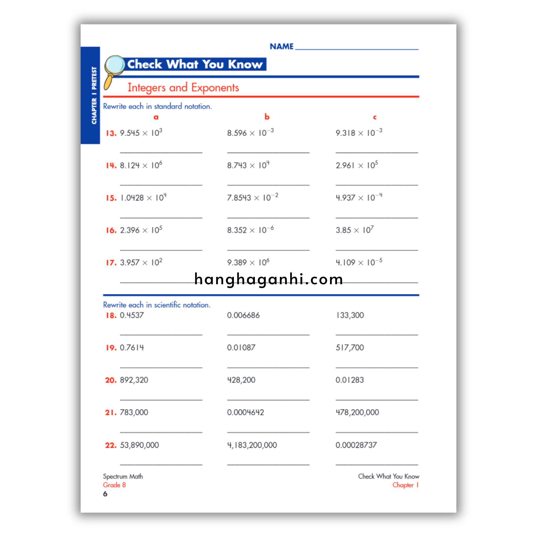 Spectrum Math Workbook Grade 8- Sách Toán Tiếng Anh cho bé lớp 8_thumbnail_6