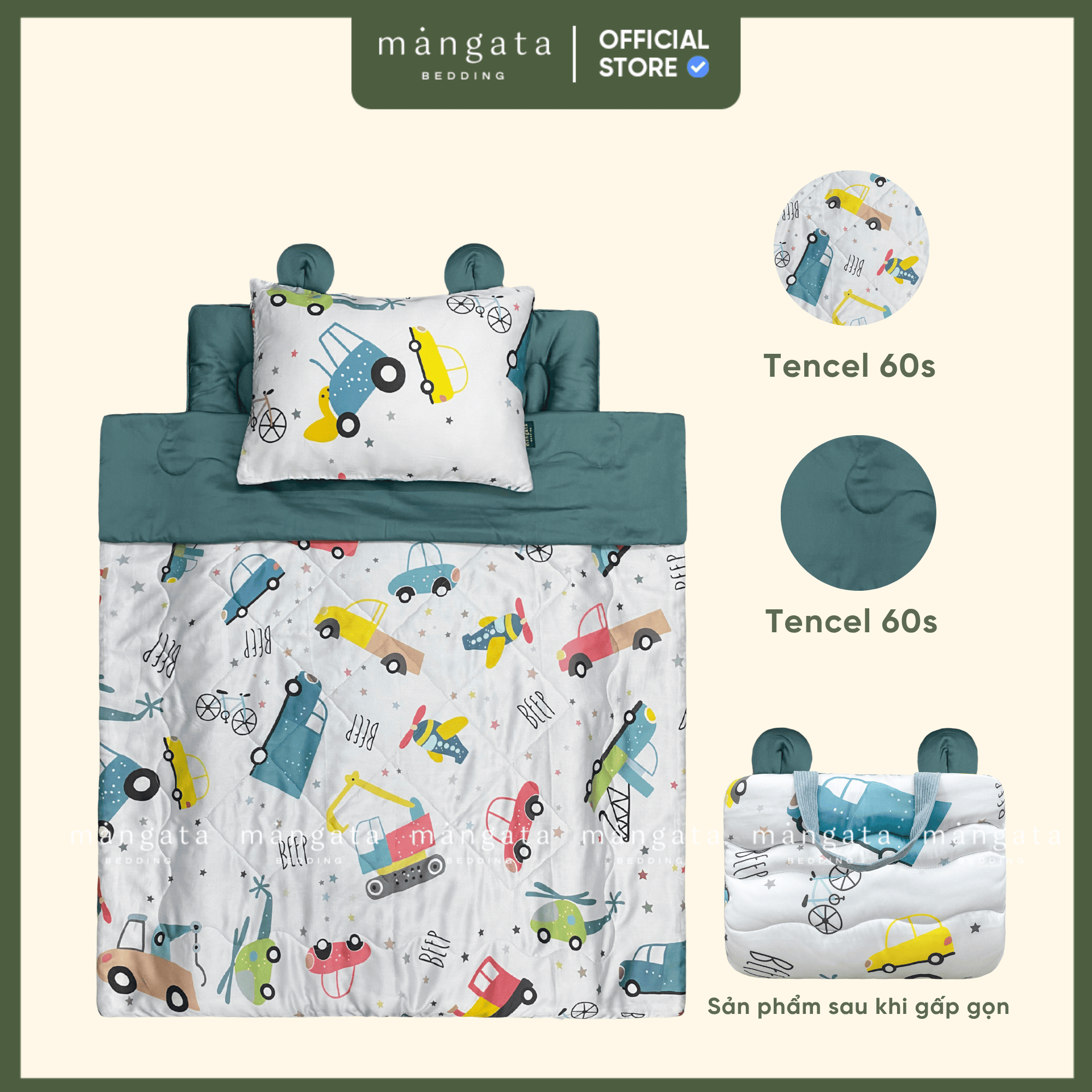 Mẫu Giao thông - Bộ chăn gối gấp gọn đi học_thumbnail_1