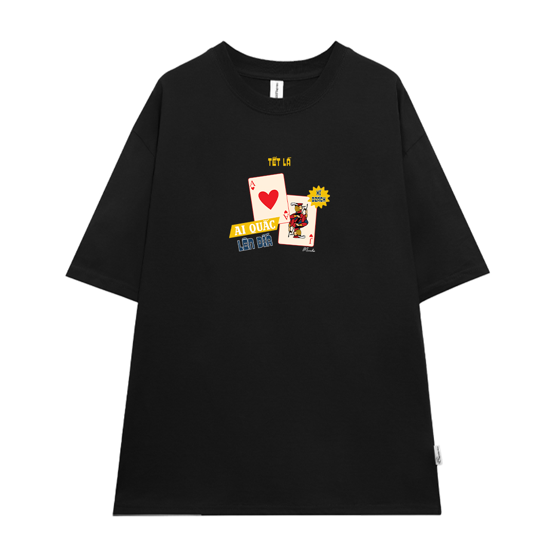 Áo thun TẾT LÀ form rộng cổ tròn chất vải cotton 4c thoáng mát Miucho BST in mix_thumbnail_20