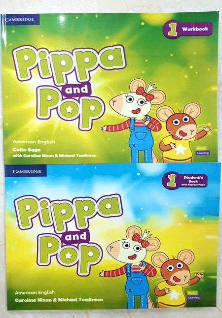 Pippa and Pop Level 1 Bộ 2 cuốn Pupil's Book, Activity Book