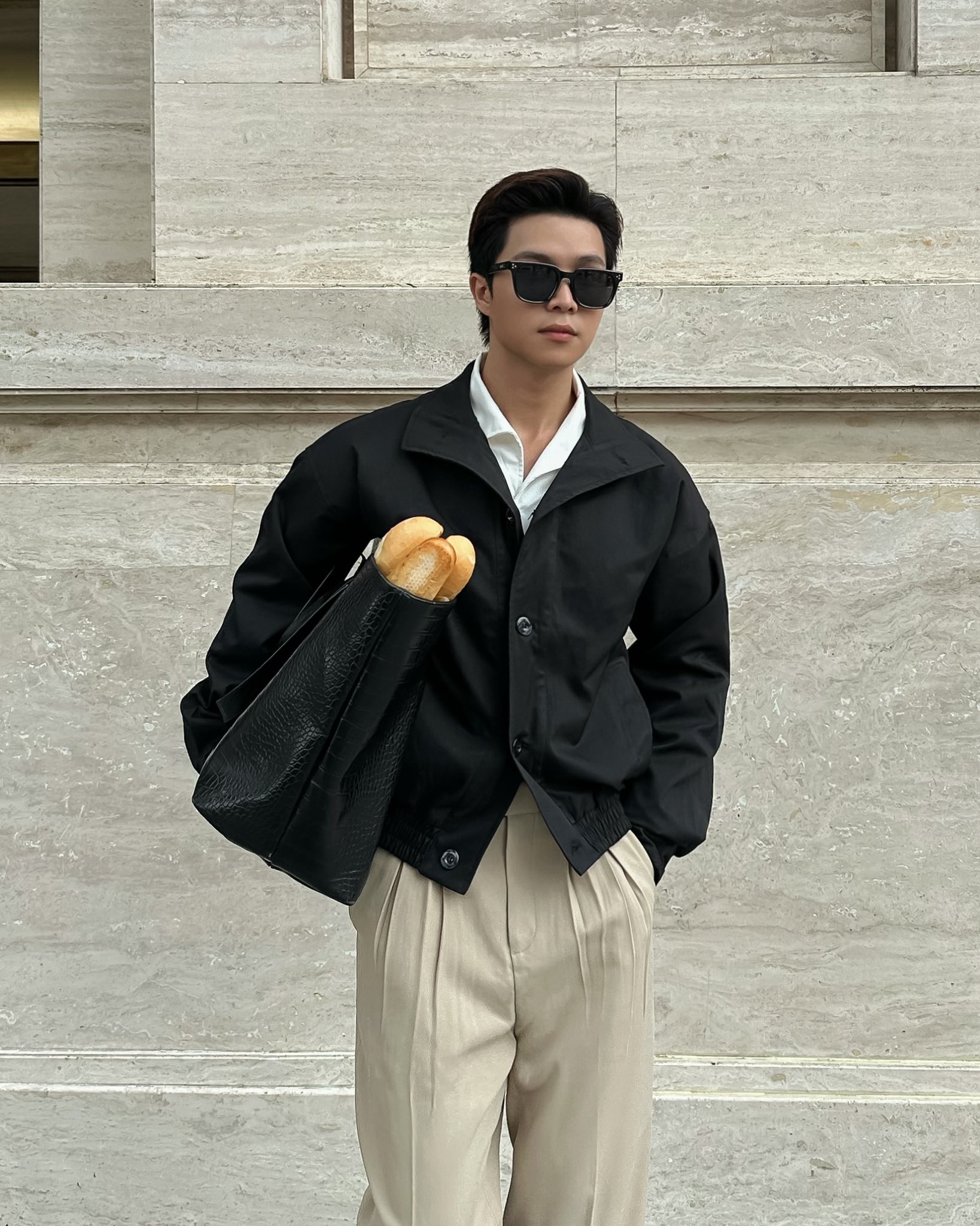 Áo Jacket The Glide Vải Kaki Form Regular_thumbnail_1