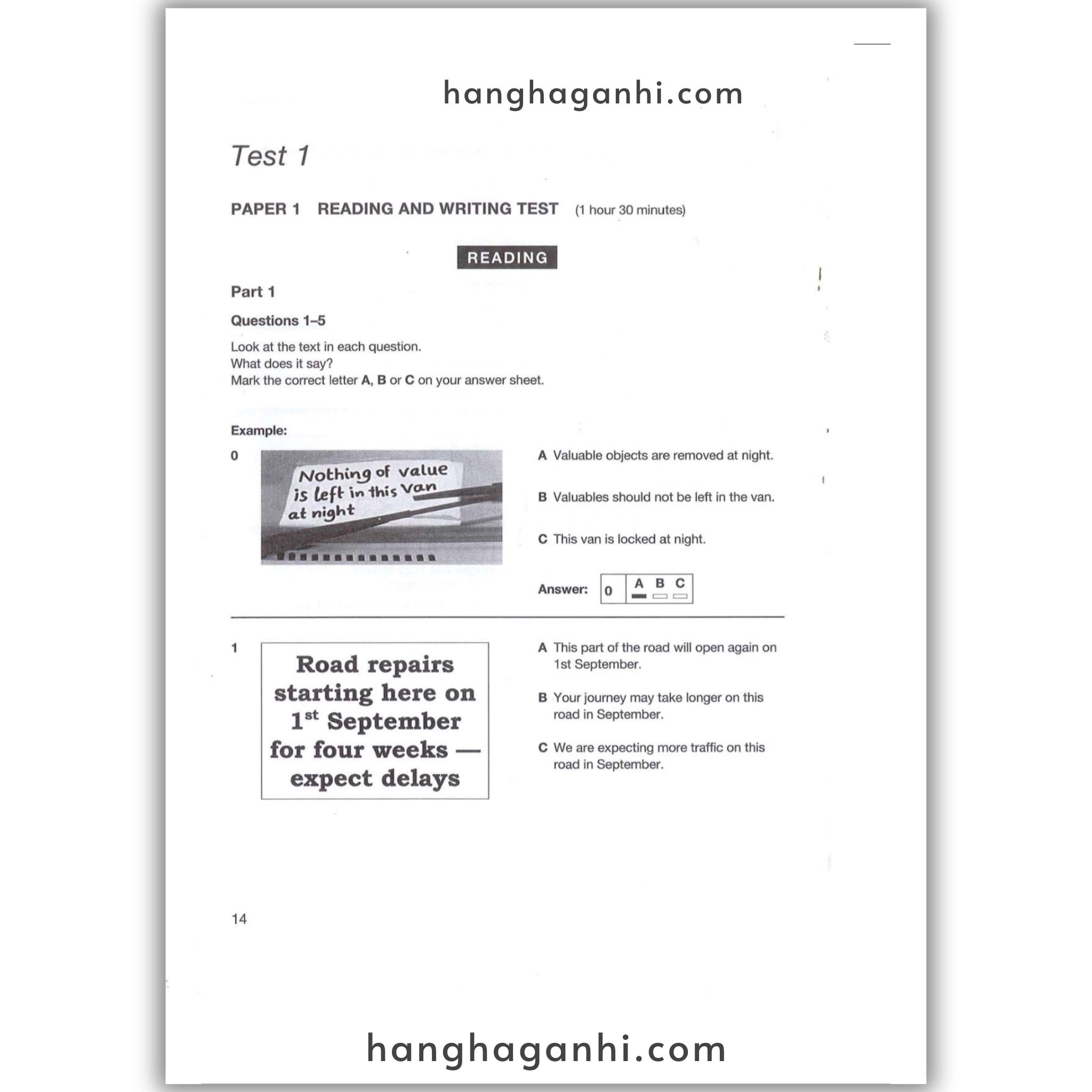[Sách] Cambridge English Preliminary – Preliminary English Test (PET) 7 With Answers_thumbnail_10