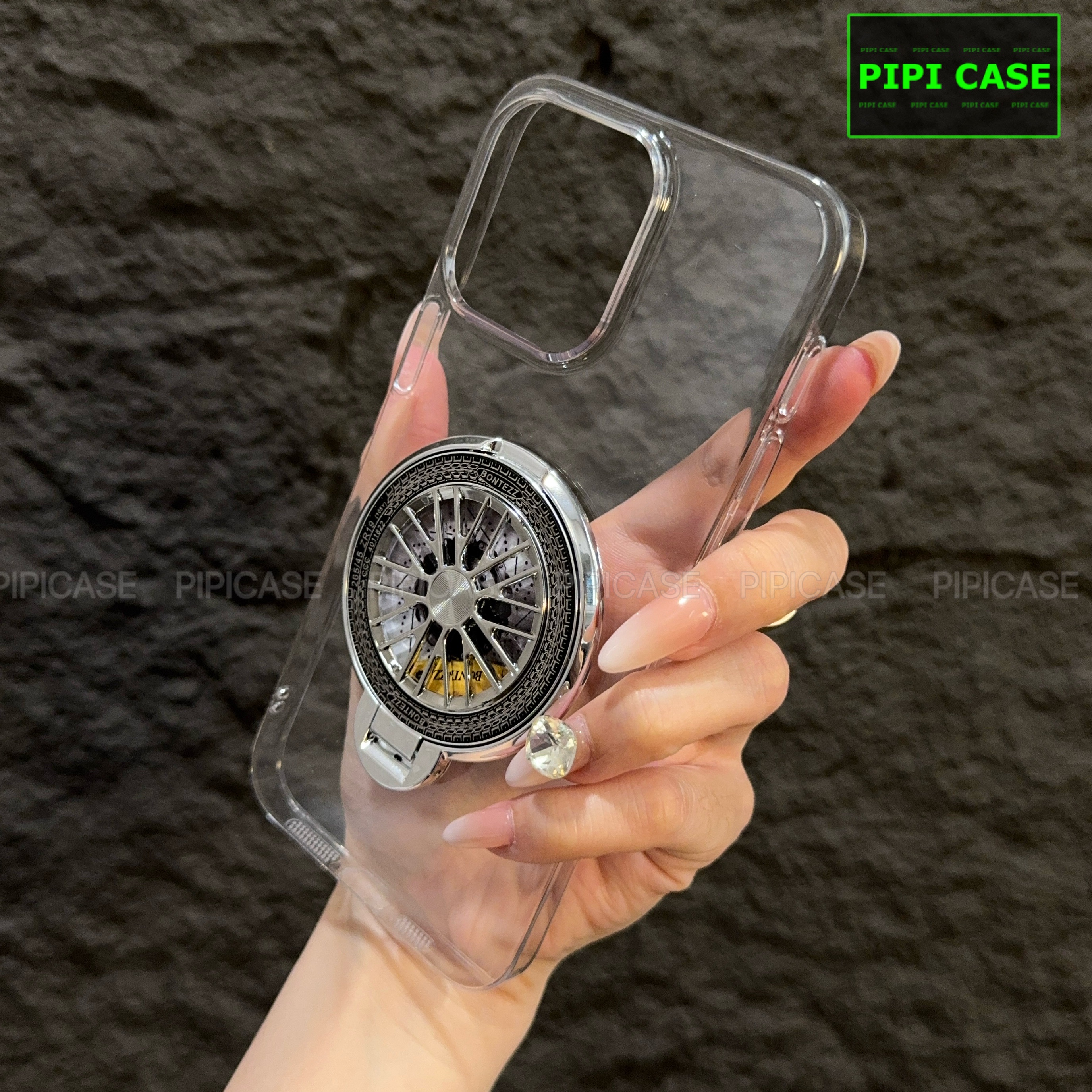 Ốp Lưng iPhone 15 Pro - Wui - Trắng