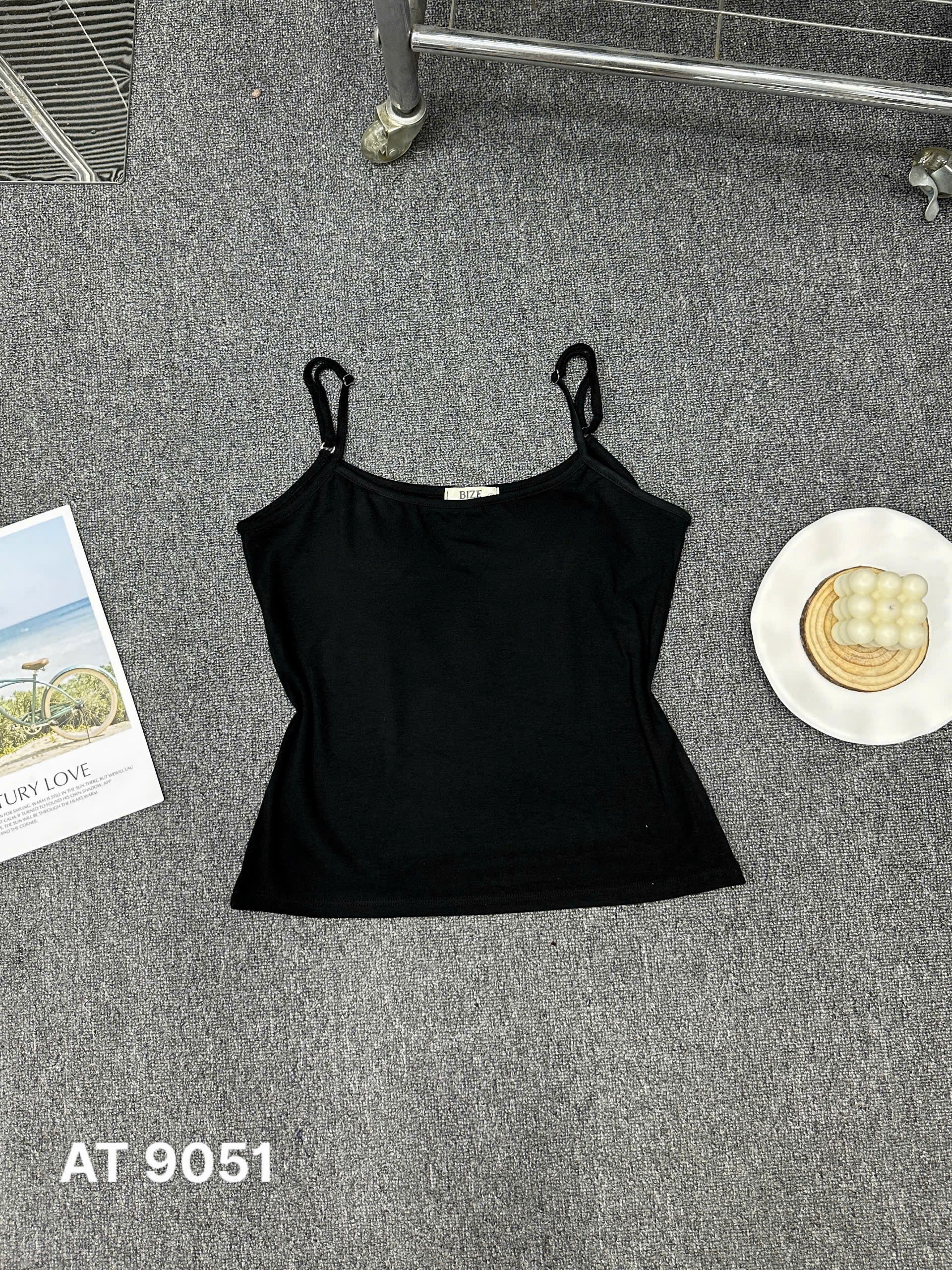 Áo thun 2 dây có mút bigsize AT9051 dành cho nàng béo mập từ 55-90kg