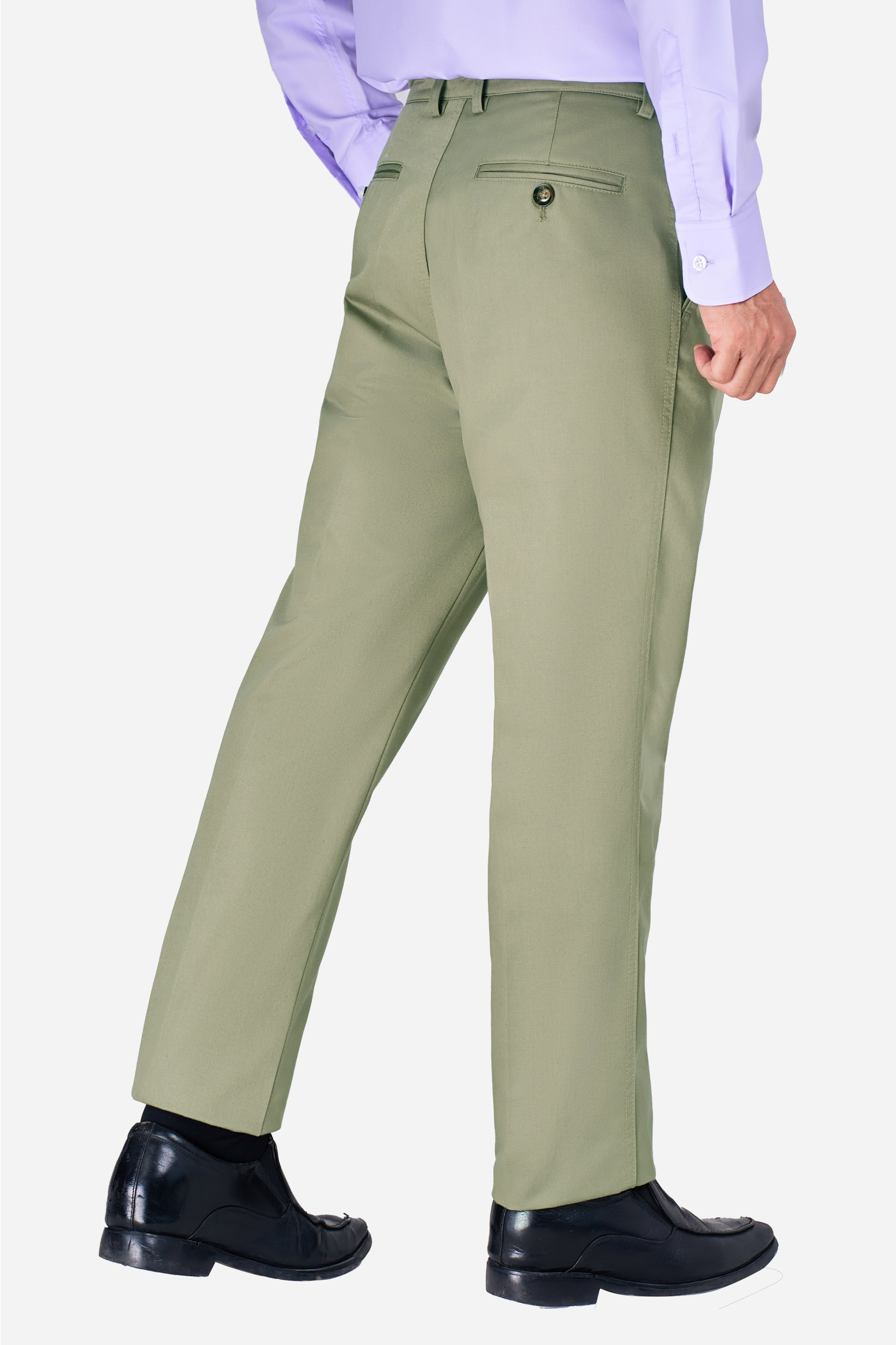 Quần Kaki Thô 2 Li Nam Trung Niên ANCHI Phom Suông Ống Rộng Màu Vàng Nhạt_thumbnail_59