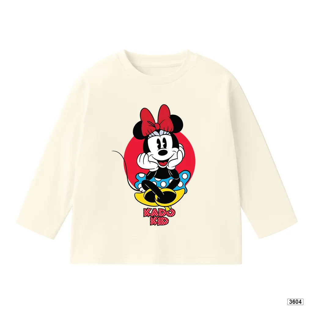 Áo thun bé gái tay dài Chuột Miinnie Kado 3604_thumbnail_9