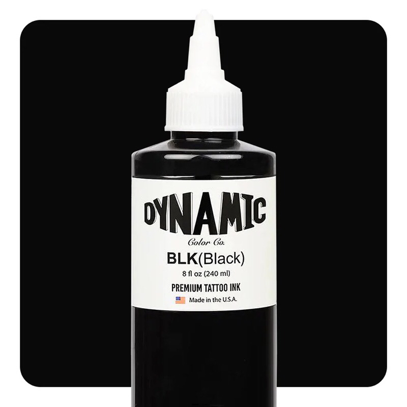 Dynamic Tattoo Ink Black (BLK) - 8 oz._thumbnail_2