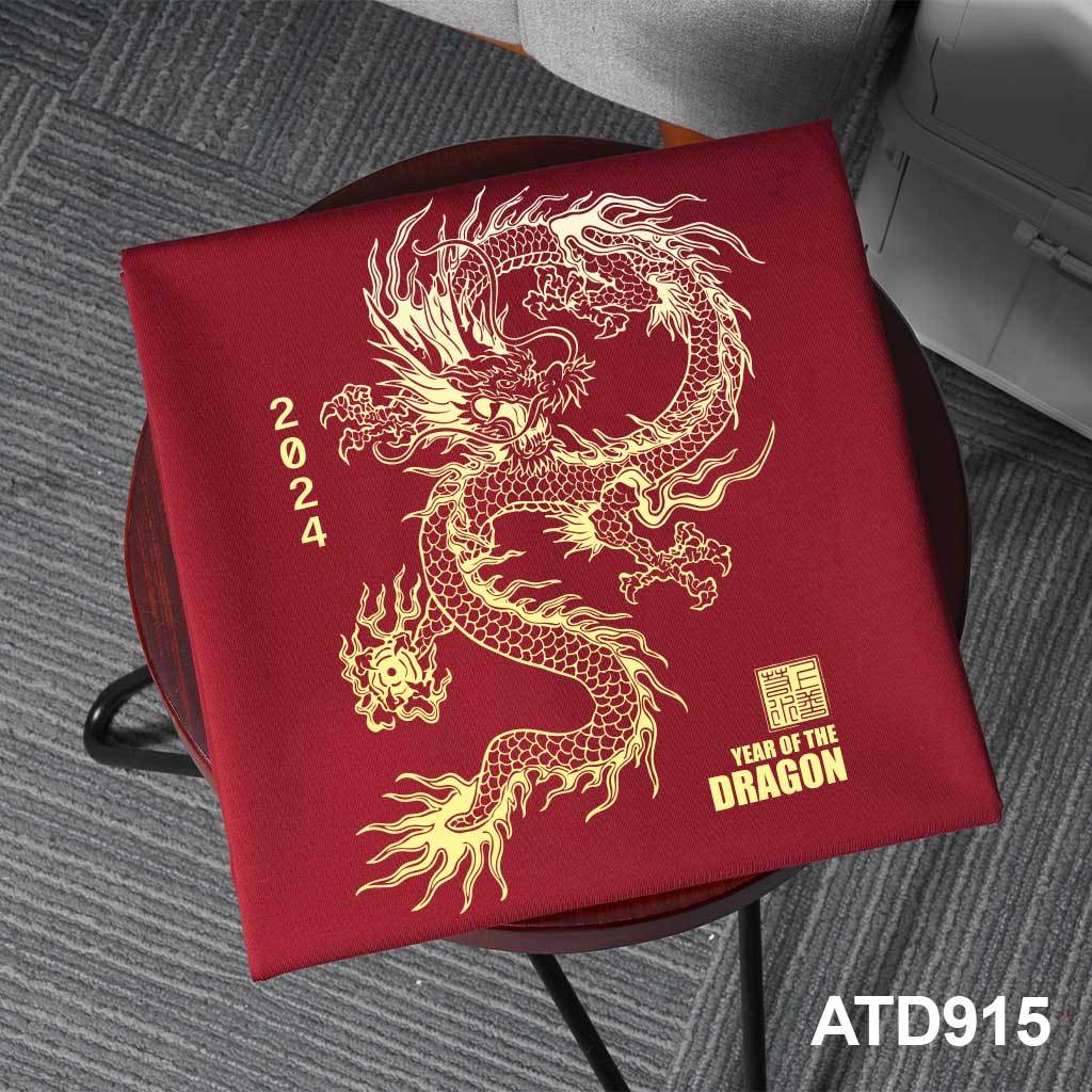 Áo phông nam tết in hình rồng form rộng local brand ATD915 Miucho Iconic tay ngắn vải cotton cổ tròn in artwork_thumbnail_5